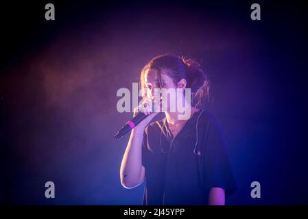 10. April 2022, Mailand, Mailand, Italien: Martina Beltrami beim Konzert im Santeria Toscana in Mailand. (Bild: © Pamela Rovaris/Pacific Press via ZUMA Press Wire) Stockfoto