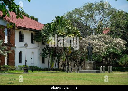 Fort Santiago in Intramuros, Manila, Philippinen. Die Verteidigungsfestung befindet sich in Intramuros, der ummauerten Stadt Manila. Stockfoto