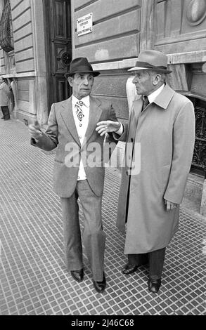 Sizilien, Caltanissetta, April 1980 - Sicilia, Caltanissetta, April 1980 Stockfoto