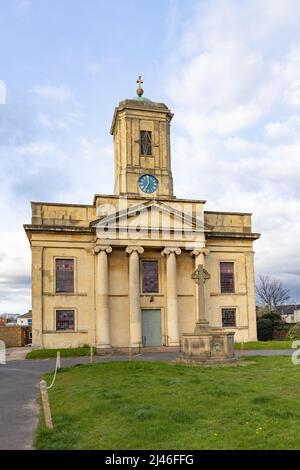 St Pauls Church Cheltenham, eine Kirche in der St. Pauls Gegend von Cheltenham, Gloucestershire, Großbritannien Stockfoto
