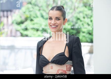 12. April 2022, Rom, RM, Italien: Valentina Pegorer nimmt an der Fotoaufnahme des Films ''Il Sesso degli Angeli'' in Rom Teil (Bild: © Matteo Nardone/Pacific Press via ZUMA Press Wire) Stockfoto