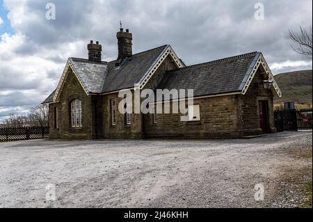 Ribblehead Railway Station, Ribblehead, Craven in North Yorkshire Stockfoto