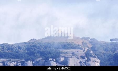 Naturpark Sant Llorens de Munt, Region Bages, Vallés Ocidental und Moyanés, Barcelona, Katalonien, Spanien, Europa Stockfoto