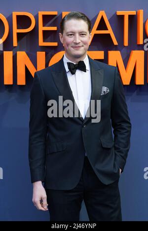 Lorne MacFadyen kommt zur britischen Premiere der Operation Hackeat im Curzon Mayfair Kino im Zentrum von London. Bilddatum: Dienstag, 12. April 2022. Stockfoto