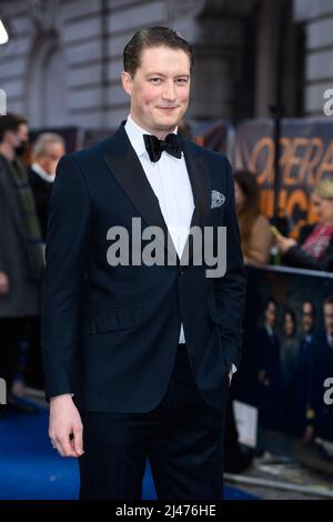 London, Großbritannien. 12. April 2022. Lorne MacFadyen bei der britischen Premiere der Operation Hackeat im Curzon Mayfair Kino in London. Bilddatum: Dienstag, 12. April 2022. Bildnachweis sollte lauten: Matt Crossick/Empics/Alamy Live News Stockfoto