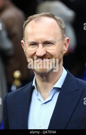 Mark Gatiss, Operation Hackeat - UK Premiere, Curzon Mayfair, London, UK, 12. April 2022, Foto von Richard Goldschmidt Stockfoto