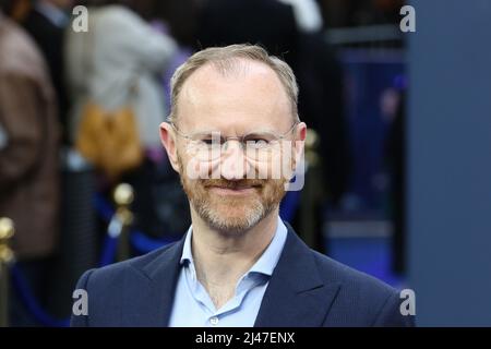 Mark Gatiss, Operation Hackeat - UK Premiere, Curzon Mayfair, London, UK, 12. April 2022, Foto von Richard Goldschmidt Stockfoto