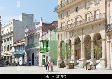 Plaza de St Francisco de Asis, Alt-Havanna, Havanna, La Habana, Republik Kuba Stockfoto