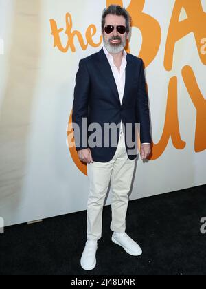 Los Angeles, Usa. 12. April 2022. LOS ANGELES, KALIFORNIEN, USA - 12. APRIL: Aaron Blabey kommt bei der Los Angeles Special Screening von DreamWorks Animation's 'The Bad Guys' an, die am 12. April 2022 im Theater im Ace Hotel in Los Angeles, Kalifornien, USA, stattfand. (Foto von Xavier Collin/Image Press Agency) Quelle: Image Press Agency/Alamy Live News Stockfoto