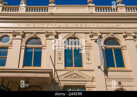 Prahran Town Hall (1861), Melbourne, Australien Stockfoto