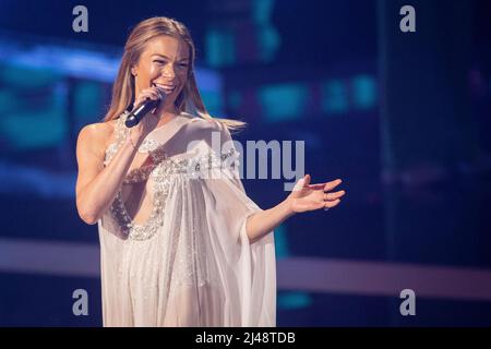 Nashville, Tennessee - 11. April 2022 LeAnn Rimes während der CMT Awards 2022 am 11. April 2022 im Municipal Auditorium in Nashville, Tennessee. Quelle: Jamie Gilliam/The Photo Access Stockfoto