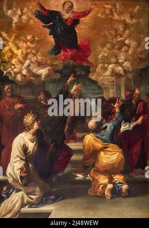 Assunzione della Vergine - olio su tela - Pietro Faccini - 1601 - Bologna, chiesa di S. Maria dei Servi Stockfoto