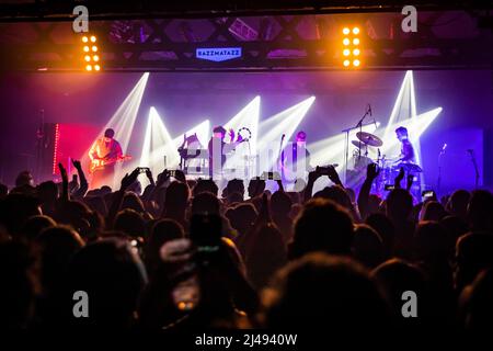 Trentemøller tritt live bei Razzmatazz auf, um das neue Album Memoria am 12. April 2022 in Barcelona, Spanien, zu präsentieren. (Foto von Silvia Isach) Stockfoto