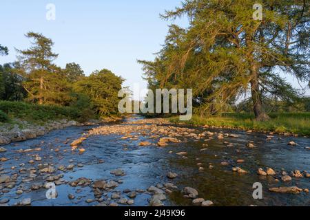 River North esk in, glen esk, angus Stockfoto