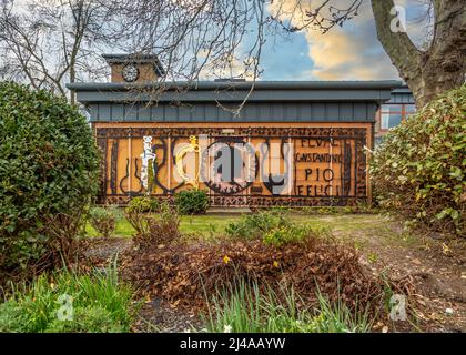 Alcester Library & Museum in Alcester, Warwickshire, England. Stockfoto