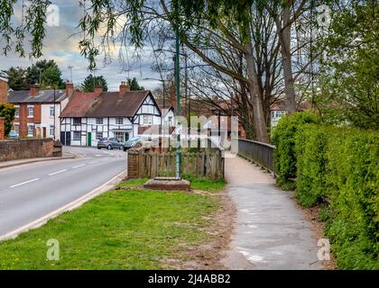 Gunnings Bridge, Kinwarton Road, Alcester, Warwickshire. Stockfoto