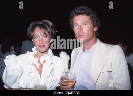 Pamela Bellwood und Nik Wheeler um die 1980er Jahre Credit: Ralph Dominguez/MediaPunch Stockfoto