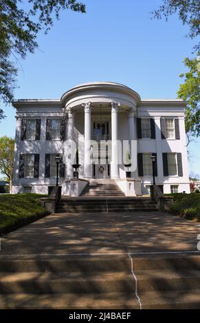 Das Anwesen des Gouverneurs von Mississippi in Jackson, Mississippi. Stockfoto