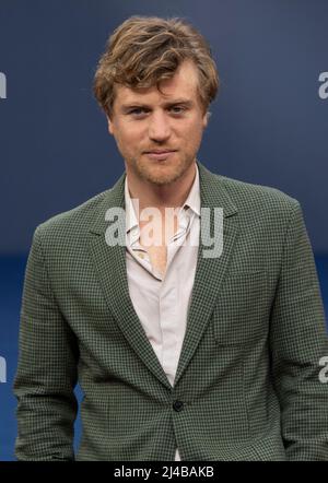 Johnny Flynn nimmt an der britischen Premiere der „Operation Hackeat“ auf dem Curzon Mayfair am 12. April 2022 in London, England, Teil. Stockfoto