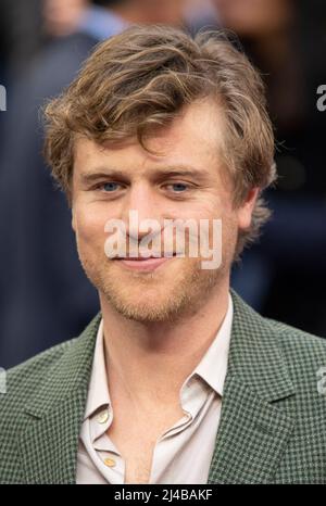 Johnny Flynn nimmt an der britischen Premiere der „Operation Hackeat“ auf dem Curzon Mayfair am 12. April 2022 in London, England, Teil. Stockfoto