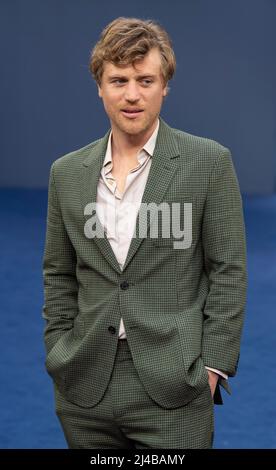 Johnny Flynn nimmt an der britischen Premiere der „Operation Hackeat“ auf dem Curzon Mayfair am 12. April 2022 in London, England, Teil. Stockfoto