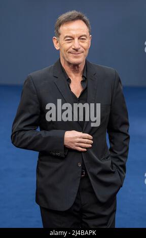 Jason Isaacs nimmt an der britischen Premiere der „Operation Minzemeat“ auf dem Curzon Mayfair am 12. April 2022 in London, England, Teil. Stockfoto