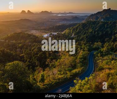 Wang Kerian Aussichtspunkt am Perlis-Staat von Malaysia Stockfoto