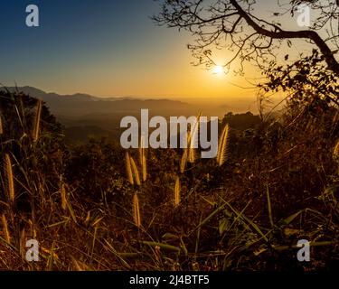 Wang Kerian Aussichtspunkt am Perlis-Staat von Malaysia Stockfoto