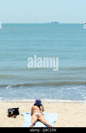 Upper Cheung Sha Beach, Lantau Island, Hongkong. Stockfoto