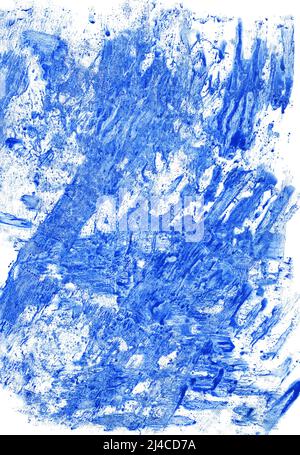 Blauen Aquarell Hintergrund Stockfoto