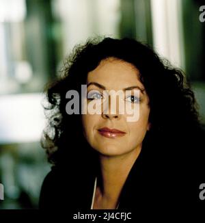 Elisabeth Trissenaar, österreichische Schauspielerin, Deutschland 1990. Stockfoto