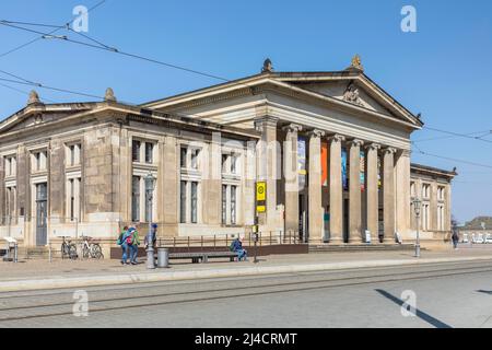 Schinkelwache am Theaterplatz Dresden, Sachsen, Deutschland Stockfoto