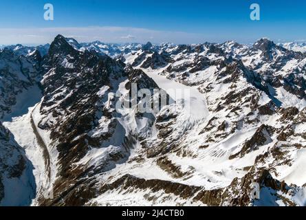 Massif des Ecrins, Alps, Maritime Alps, Frankreich Stockfoto