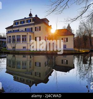 Schloss Eulenbroich, Rösrath, Nordrhein-Westfalen, Deutschland Stockfoto