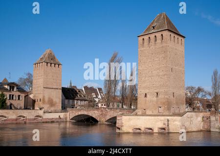 Altstadt, Stadtteil La Petite France, Straßburg, UNESCO-Weltkulturerbe, Bas-Rhin (67), Region Grand Est, Frankreich Stockfoto