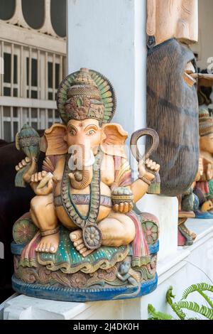 Ganesha Statue. hinduistische Religion Stockfoto