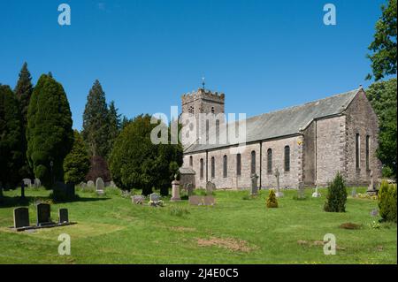 St. Oswald-Kirche in Ravenstonedale in Cumbria Stockfoto