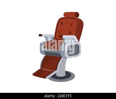 Detaillierter Vektor Der Barbershop-Sitzdarstellung Stock Vektor