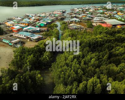 Pulau Ketam oder Crab Island im malaysischen Bundesstaat Kelang Selangor Stockfoto