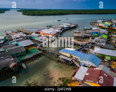Pulau Ketam oder Crab Island im malaysischen Bundesstaat Kelang Selangor Stockfoto
