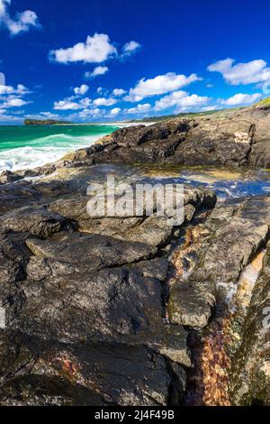 Champagnerpools auf Fraser Island, Queensland, Australien Stockfoto