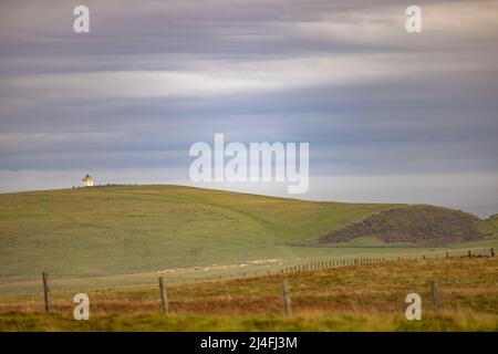 Duncansby Lighthouse, in Schottland Stockfoto