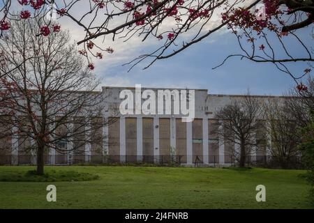 Liverpool Littlewoods Pools Building, Art déco-Gebäude, Liverpool Innovation Park Stockfoto