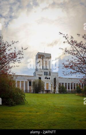 Liverpool Littlewoods Pools Building, Art déco-Gebäude, Liverpool Innovation Park Stockfoto