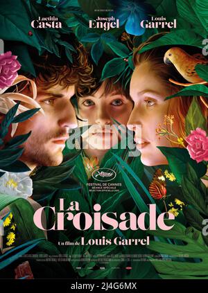 LAETITIA CASTA und LOUIS GARREL im KREUZZUG (2021) -Originaltitel: LA CROISADE-, Regie: LOUIS GARREL. Kredit: WARUM NICHT PRODUKTIONEN / Album Stockfoto