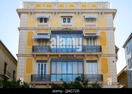 Spanien, Valencia, Spanien, Valencia, Plaça de Cisneros 5 Stockfoto