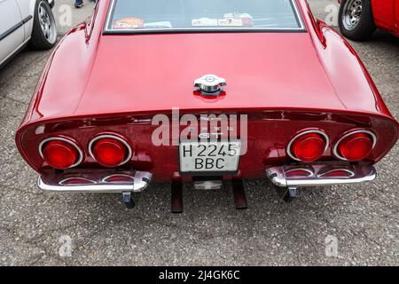 1970 Opel GT 1,9 L 2-türige Coupé-Sportwagen Stockfoto