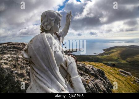 Insel Barra - eine spirituelle Insel. Stockfoto