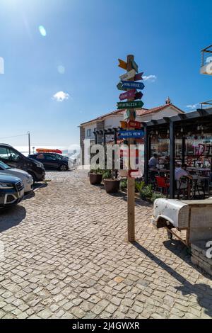 Mareta Beach Hotel, Sagres, Portugal Stockfoto