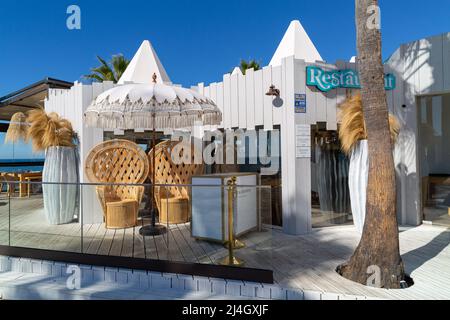 Praia de Wal do Lobo, Algarve Portugal Stockfoto